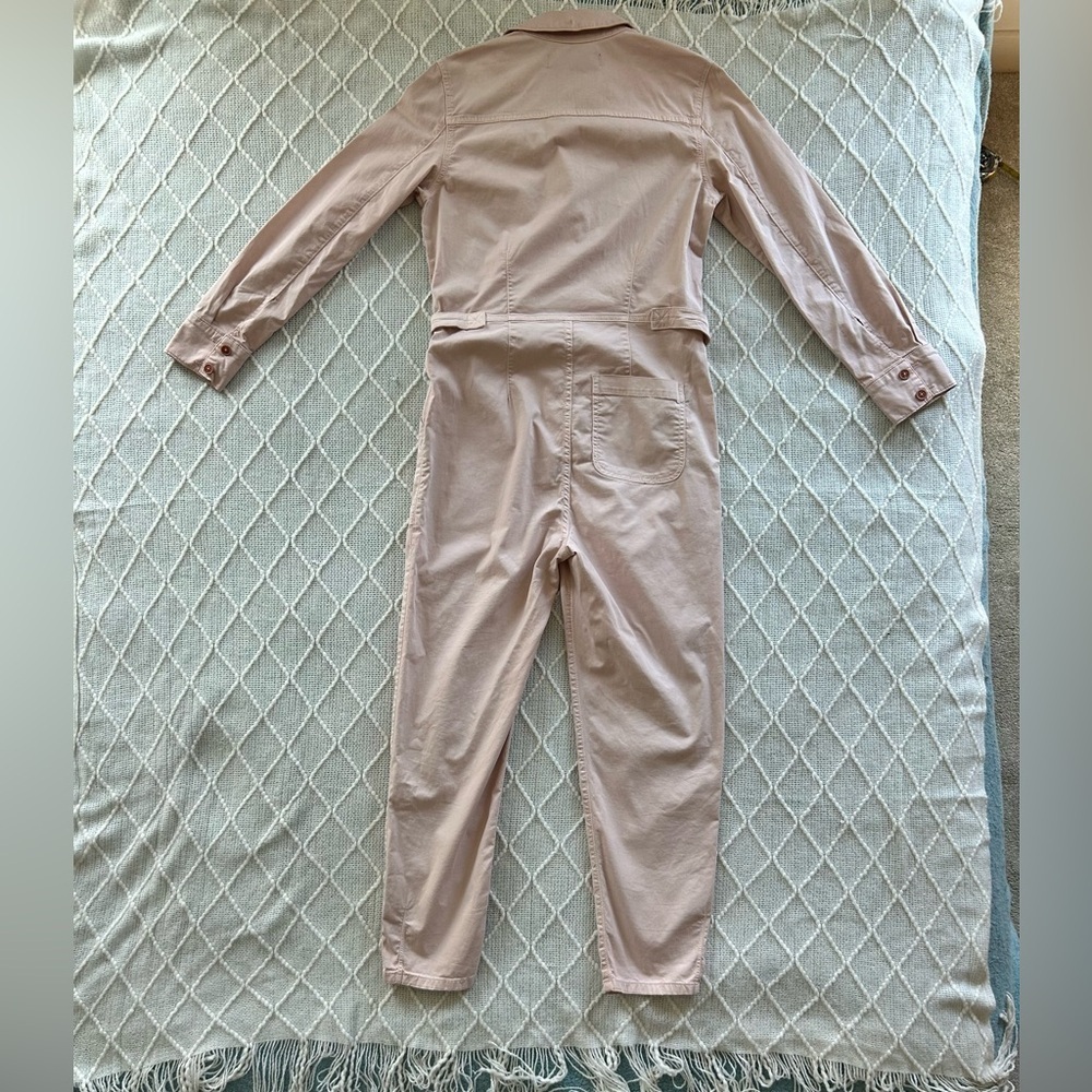 Veronica Beard Wren Boiler Jumpsuit. Pink size small - Picture 7 of 13